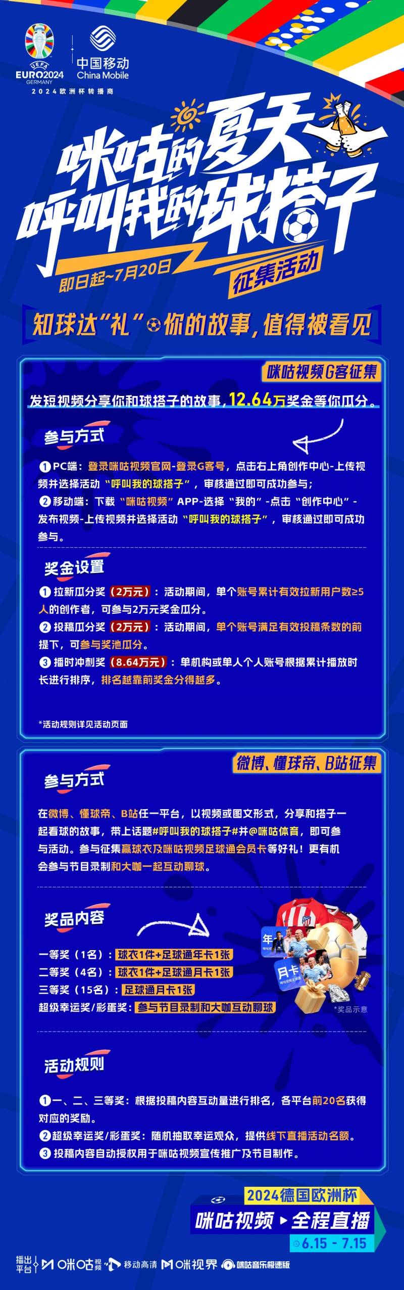 共度欧罗巴之夏！中国移动咪咕开启“体育+文旅”足球狂欢