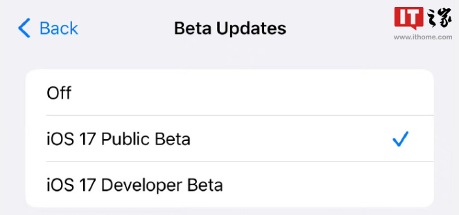 苹果 iOS/iPadOS 17.6 开发者预览版 Beta 3 发布