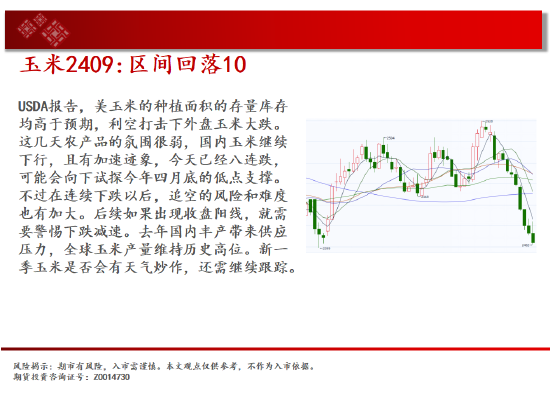 中天期货:原油关键位争夺 玉米区间回落