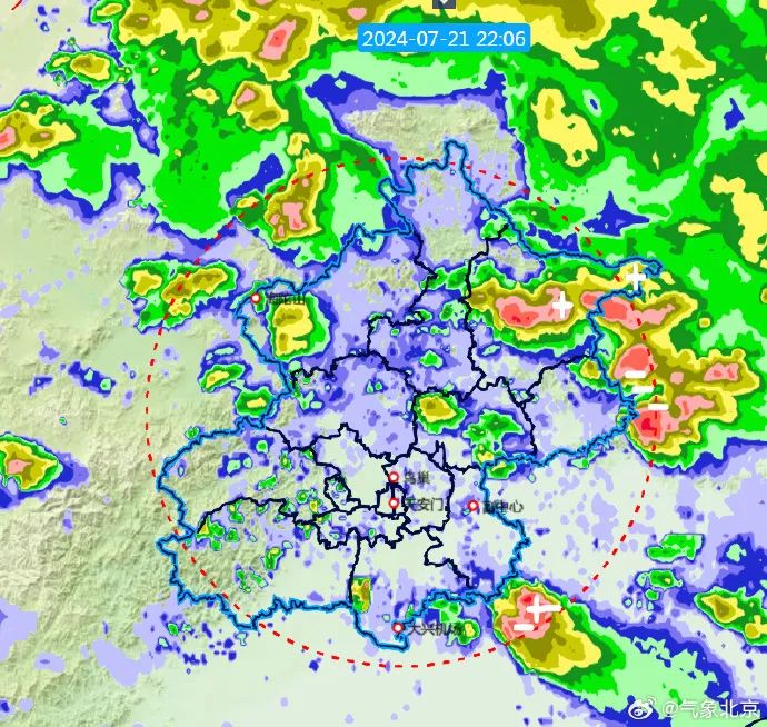 局地6小时降雨超50毫米，多区有山洪风险！北京暴雨、雷电预警中