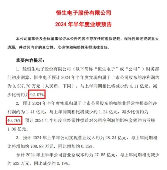 扛不住！券商强荐，股价一年下跌达67%，恒生电子的苦恼……