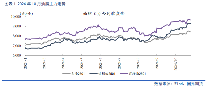 【油脂月报】供需边际分化，11月关注豆棕、菜棕机会